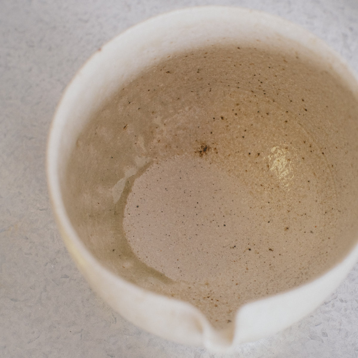 Katakuchi Bowl, Ash Glaze