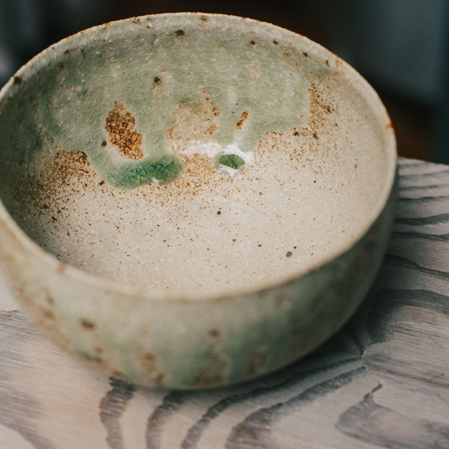 Round Bowl, Ash Glaze