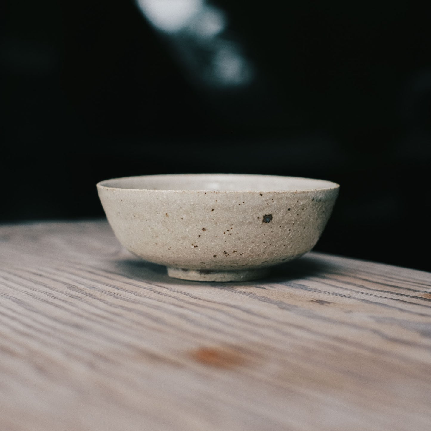 Wide Bowl - 5.8in, Transparent Ash Glaze