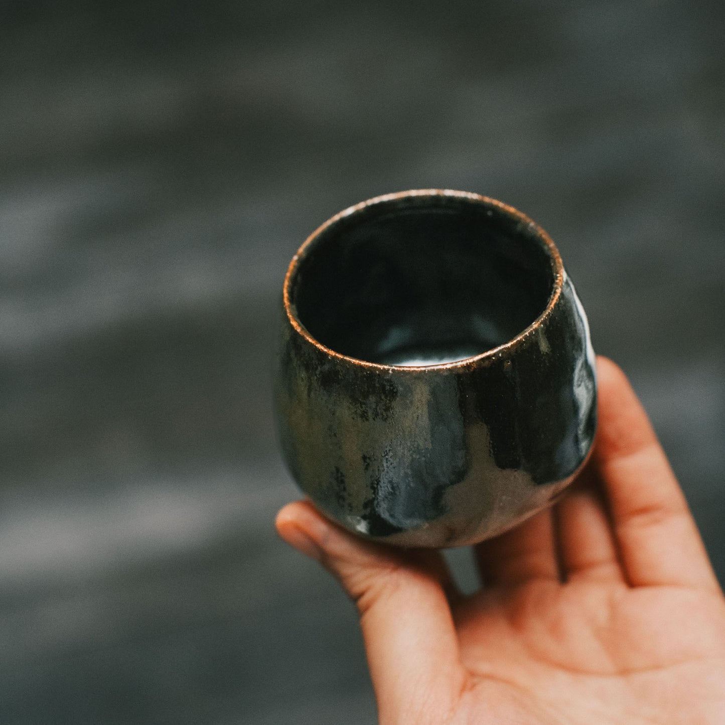 Guinomi, Black Glaze