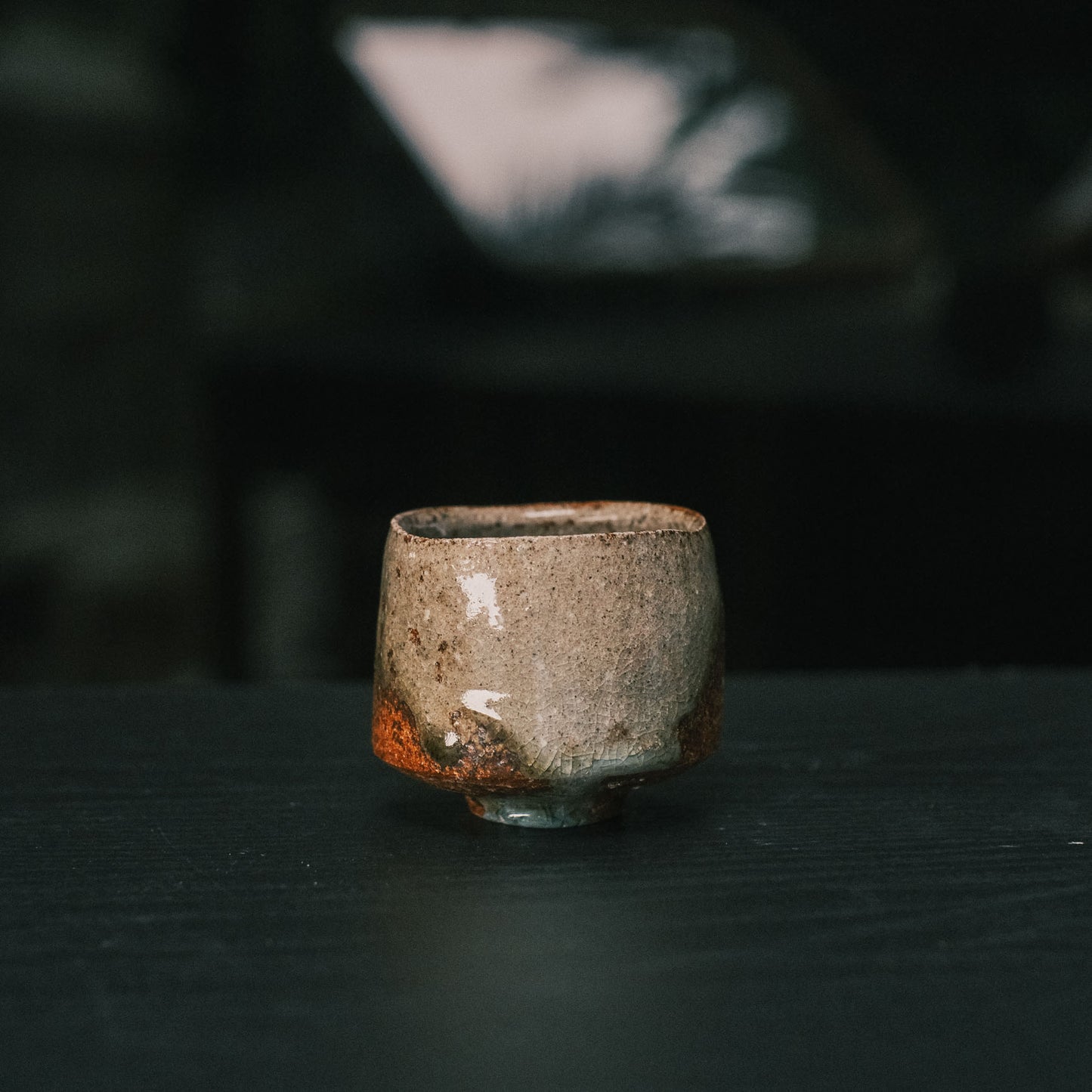 Guinomi, Ash Glaze