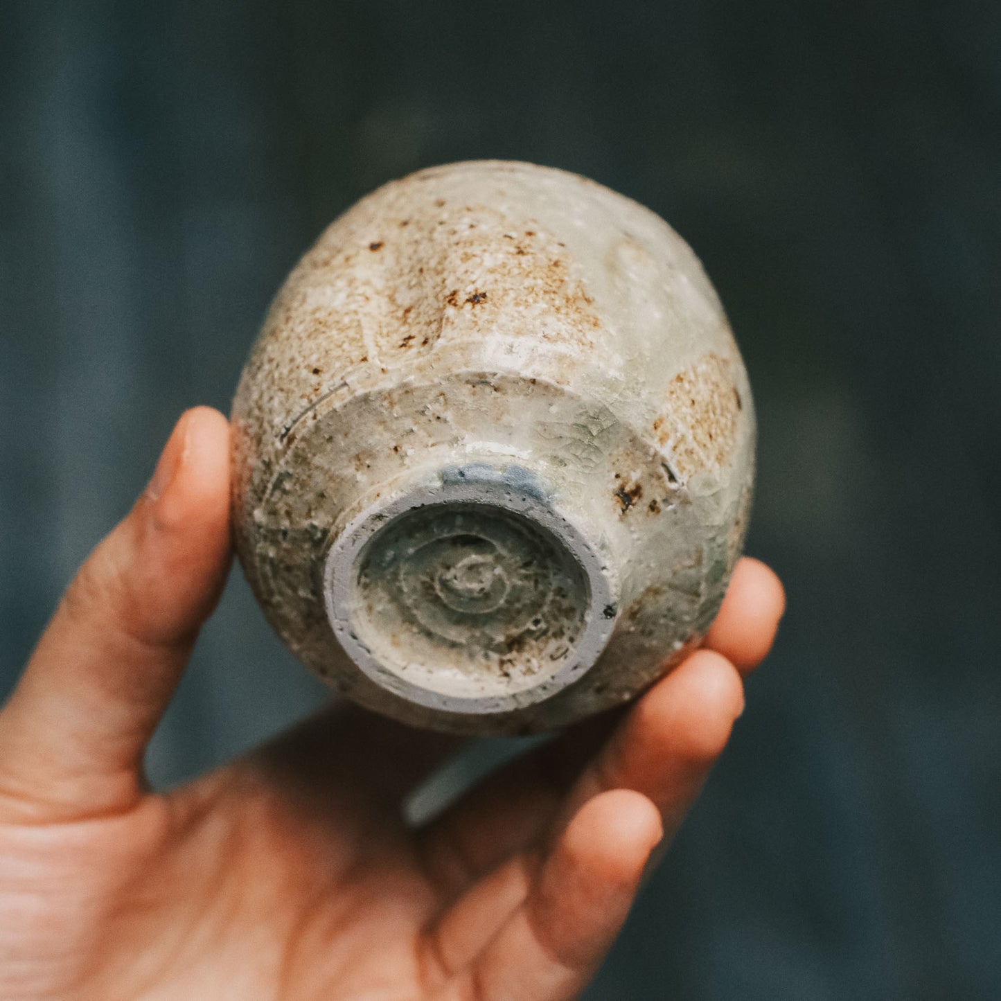 Guinomi, Ash Glaze
