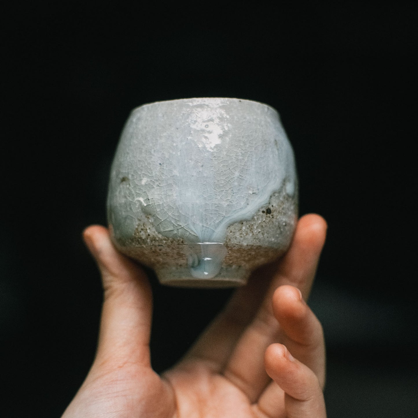 Guinomi, Ash Glaze