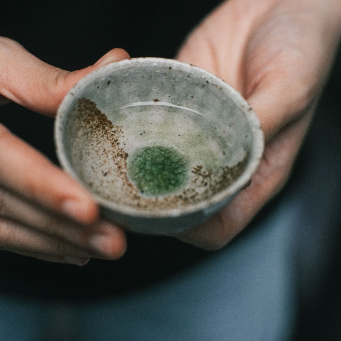 Sake/Tea Cup, Ash Glaze