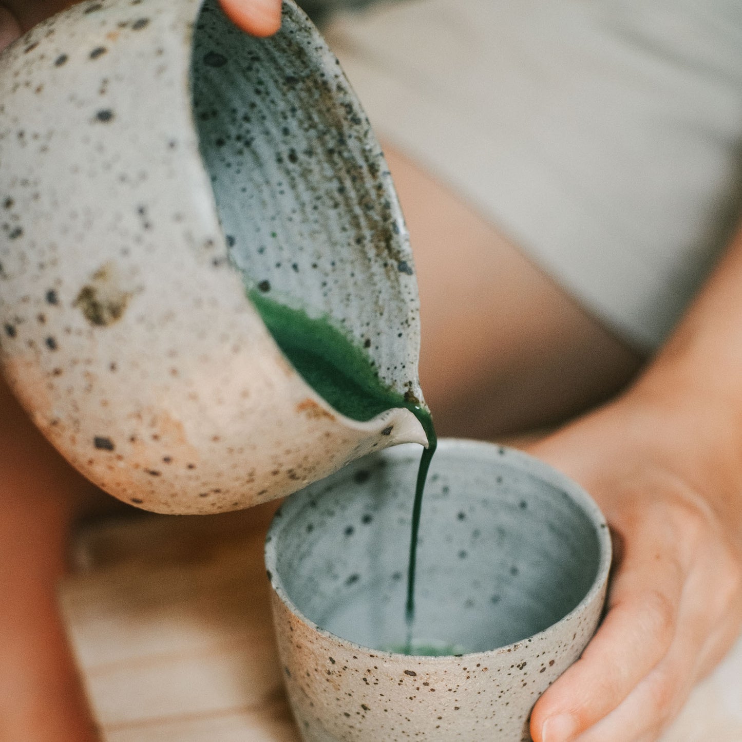 Katakuchi Tea Bowl, Kohiki