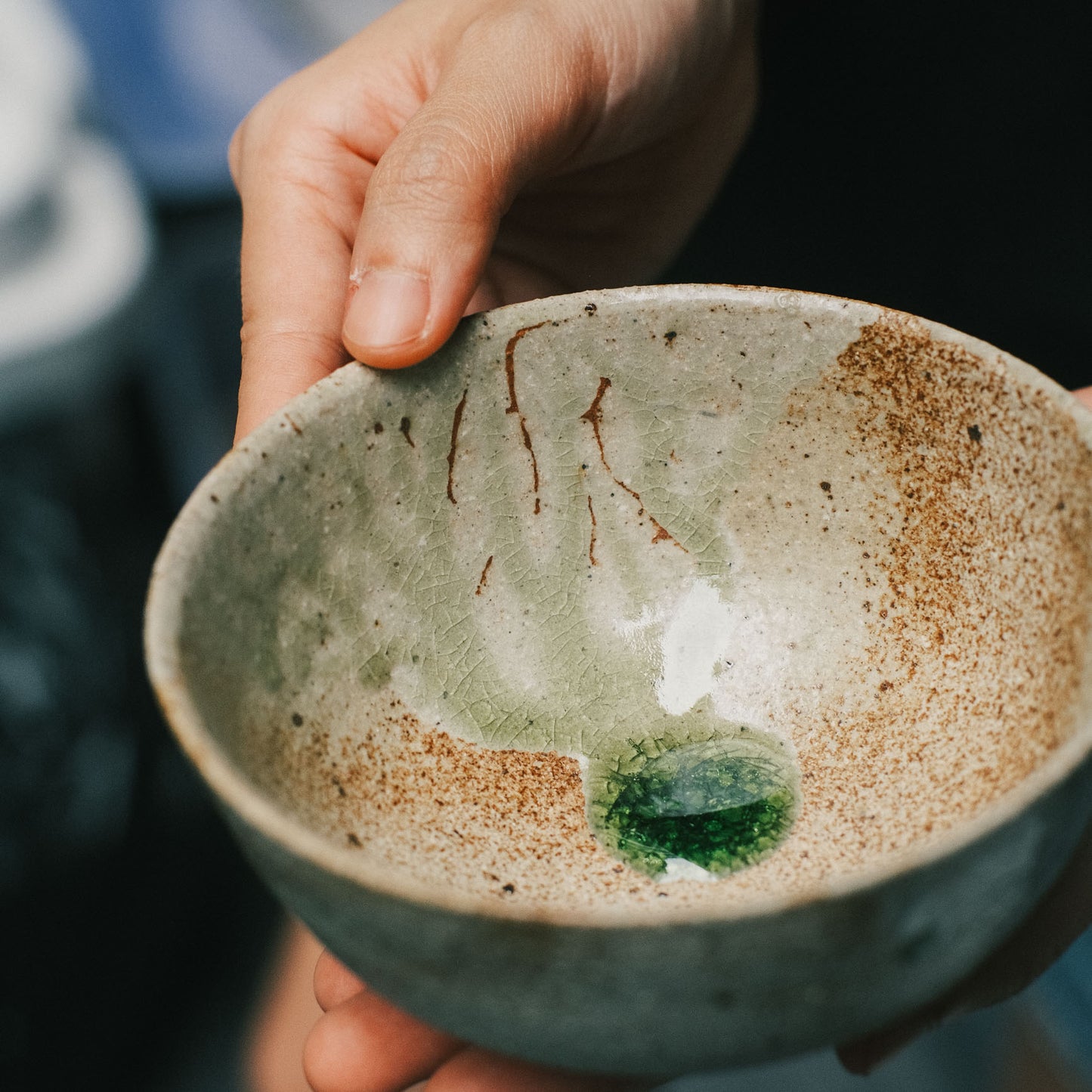 Rice Bowl, Ash Glaze