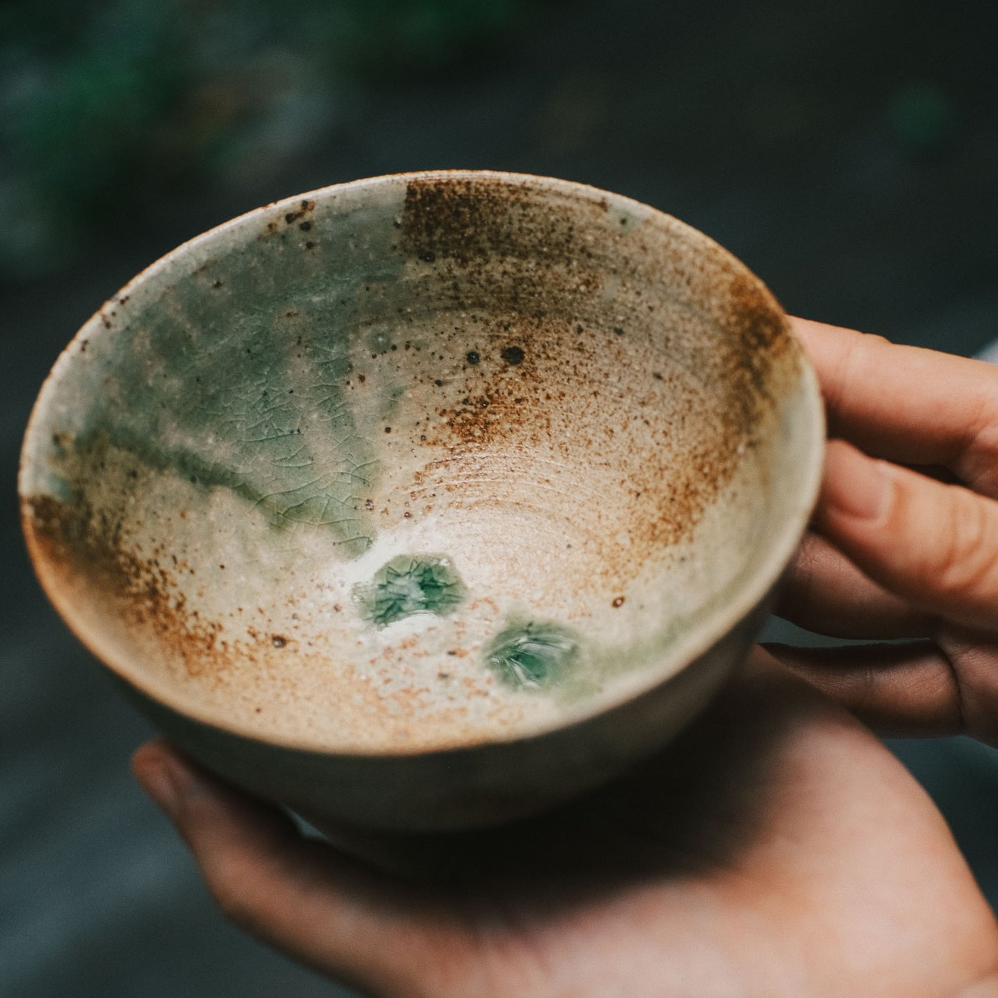 Rice Bowl, Ash Glaze