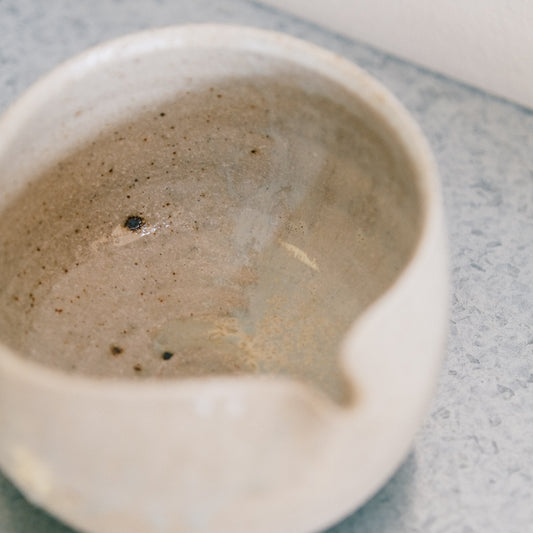 Katakuchi Bowl, Ash Glaze