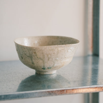 Triangle Side Bowl, Ash Glaze