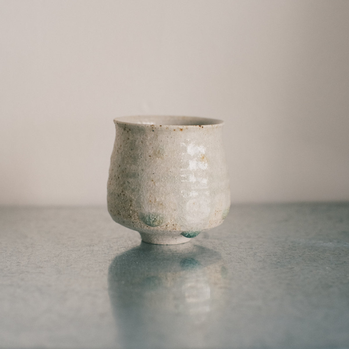 Guinomi, Ash Glaze