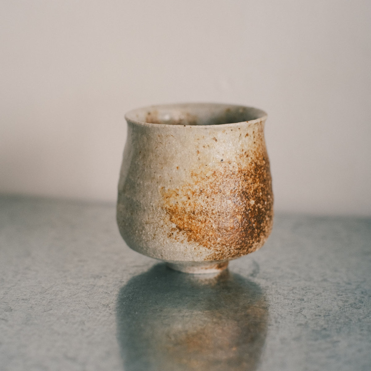 Guinomi, Ash Glaze