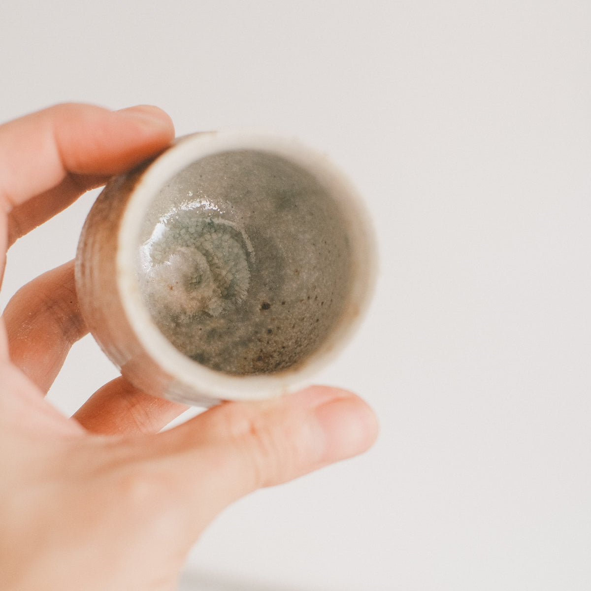 Guinomi, Ash Glaze