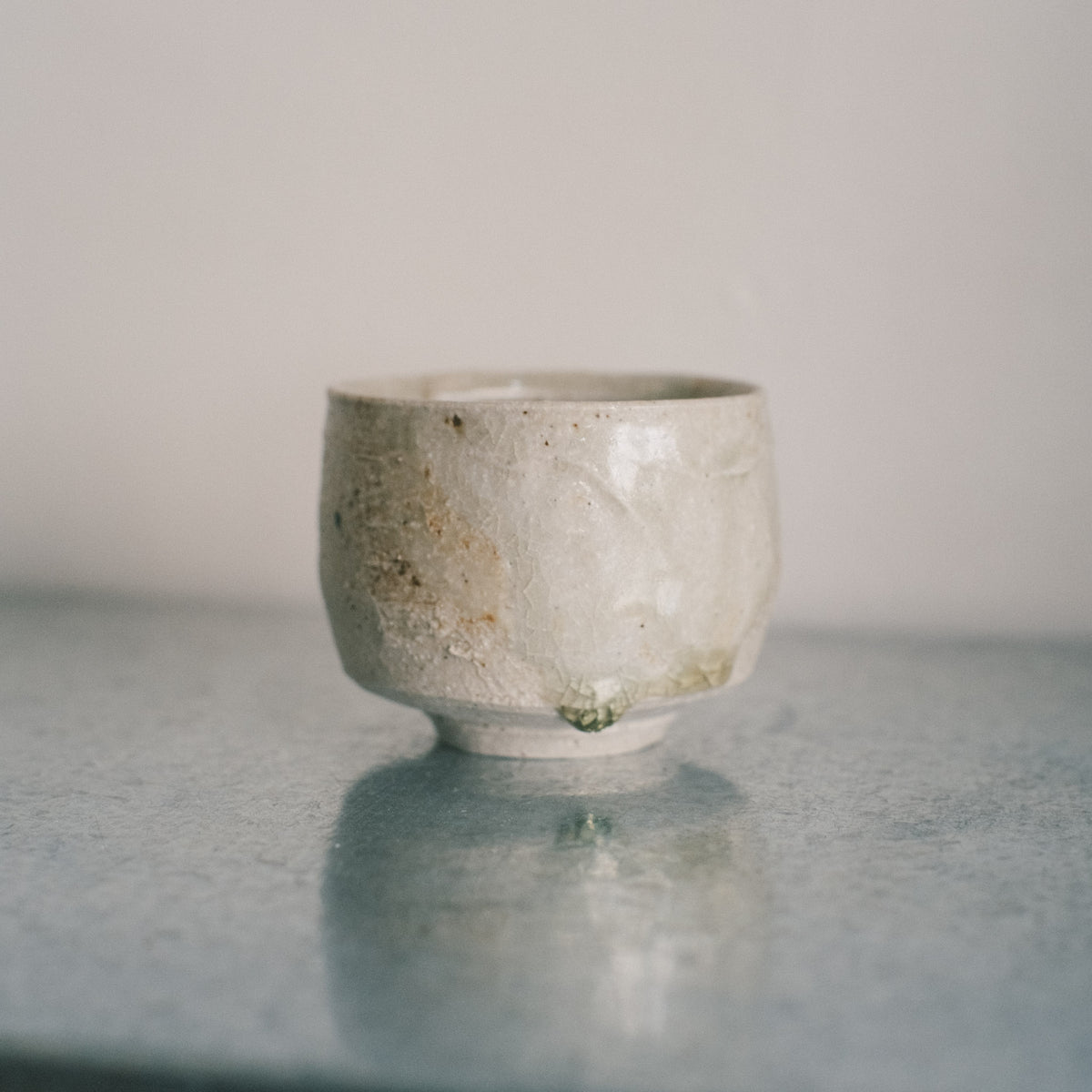 Guinomi, Ash Glaze
