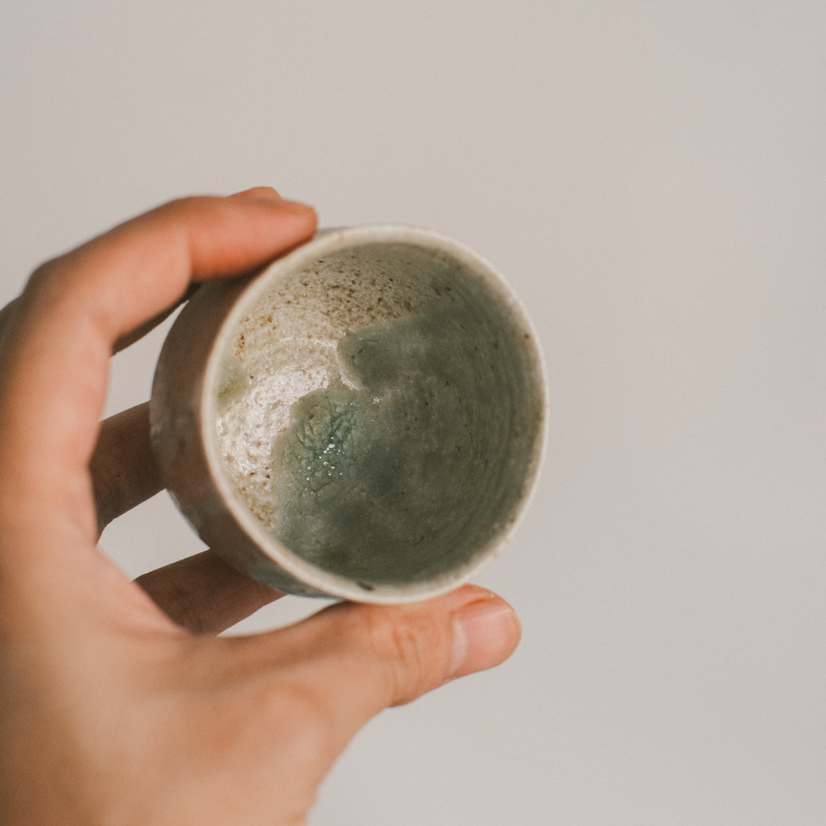 Guinomi, Ash Glaze