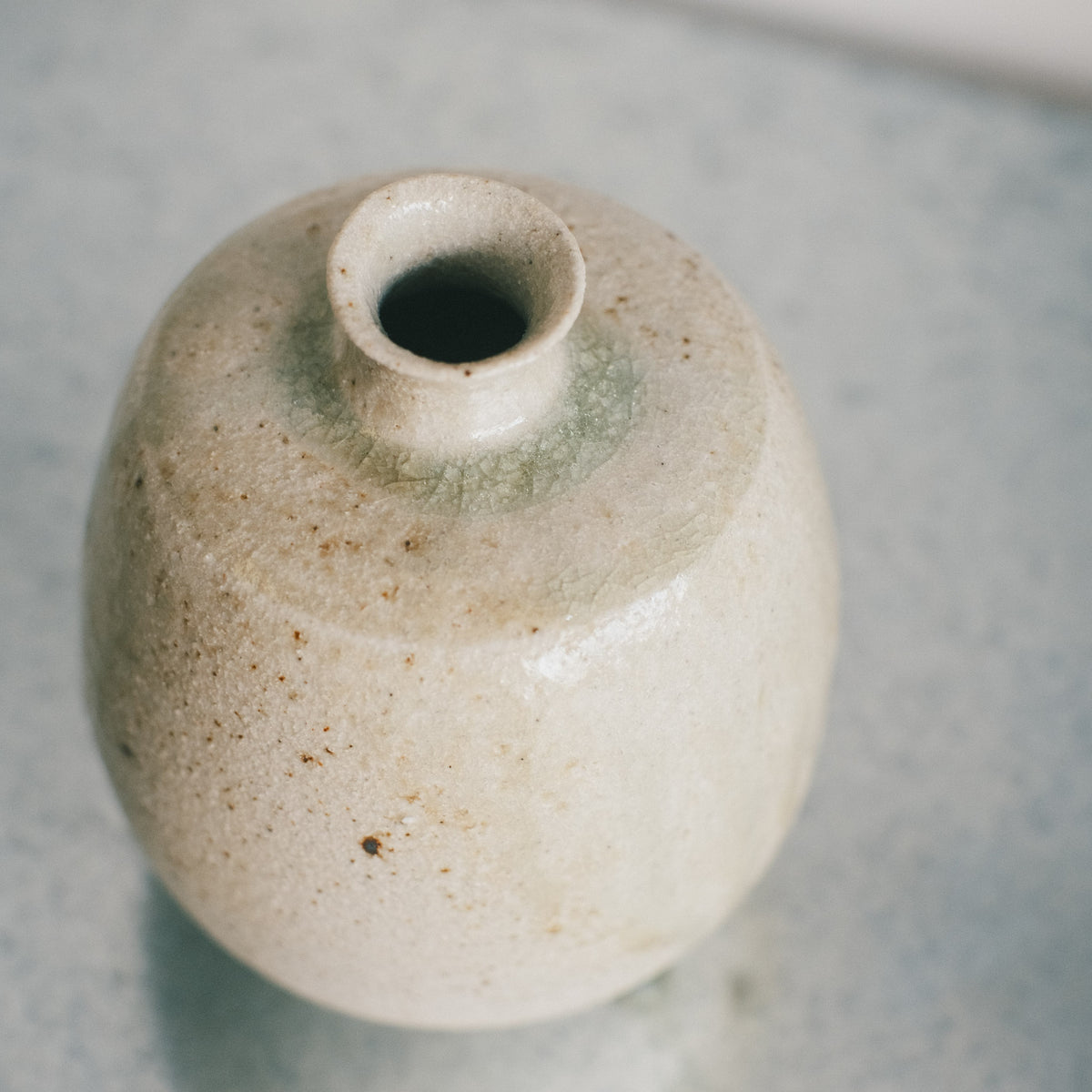 Tokkuri, Ash Glaze