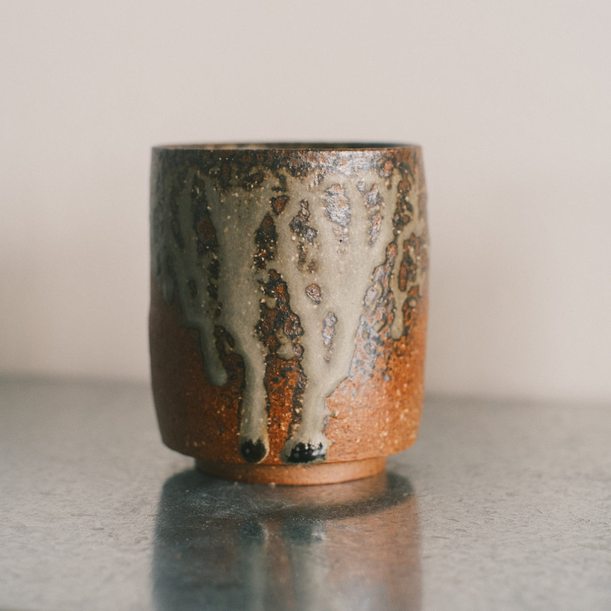 Yunomi Cup, Ash Glaze