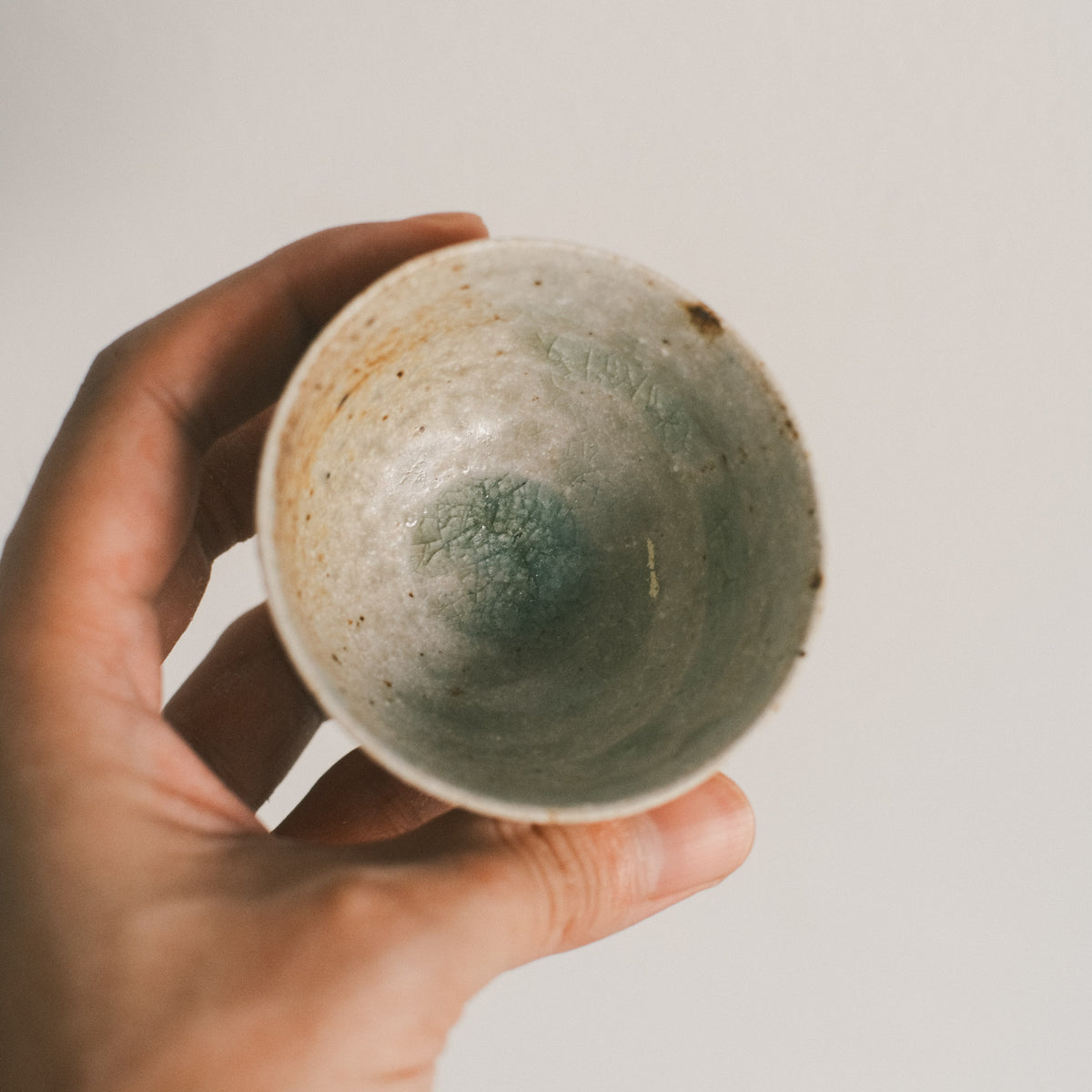 Sake/Tea Cup, Ash Glaze