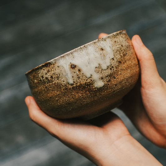 Round Bowl, Ash Glaze