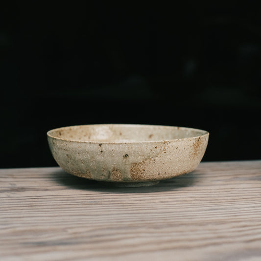 Wide Bowl Large - 6.8in, Ash Glaze