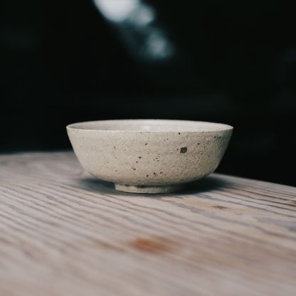Wide Bowl - 5.8in, Transparent Ash Glaze