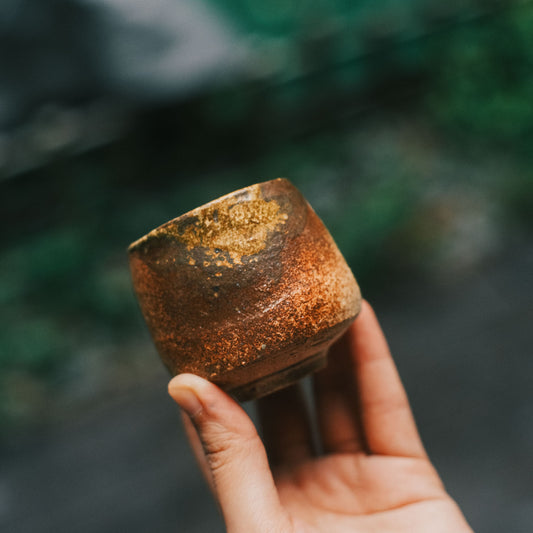 Guinomi, Ash Glaze