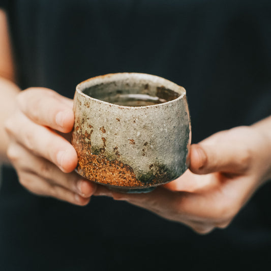 Guinomi, Ash Glaze