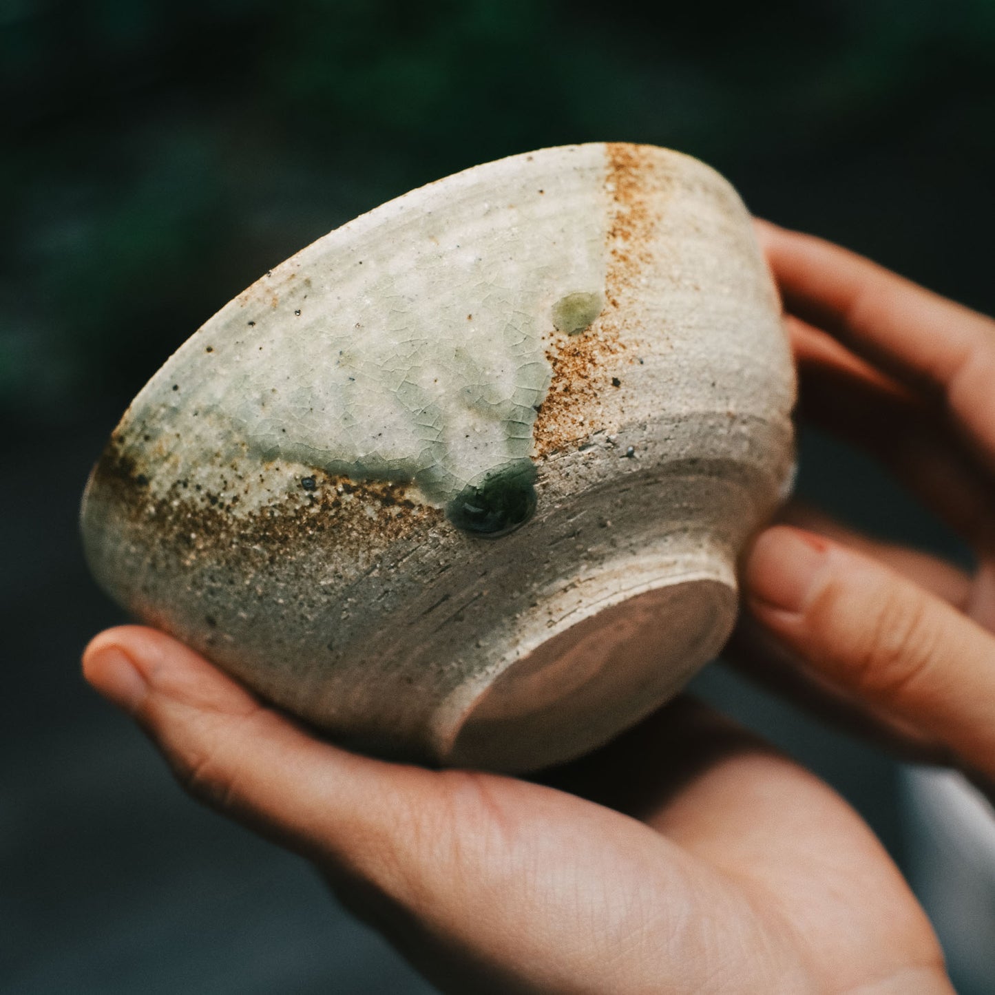 Rice Bowl, Ash Glaze