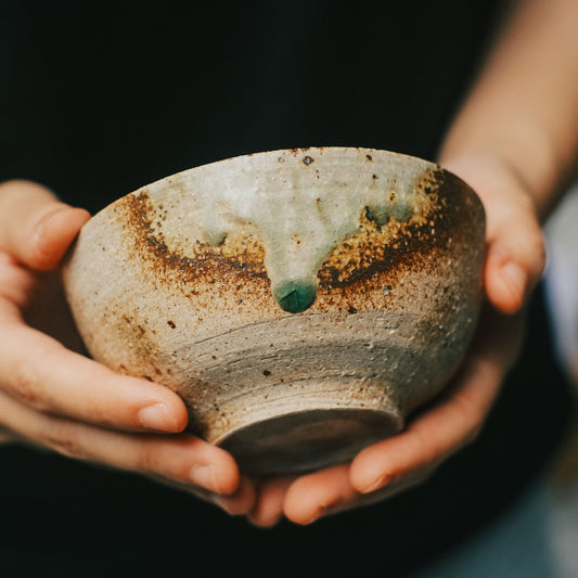 Rice Bowl, Ash Glaze