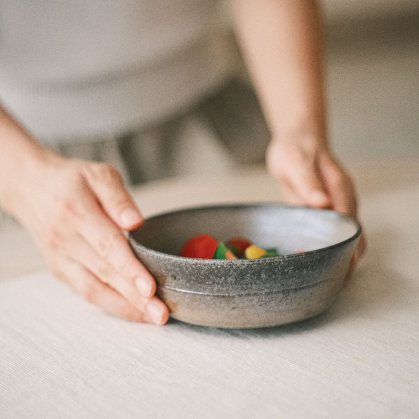 Small Round Serving Dish